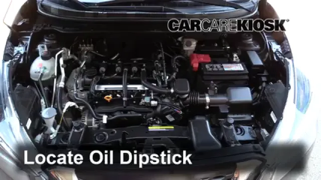 2019 Nissan Kicks S 1.6L 4 Cyl. Huile Vérifier le niveau de l'huile
